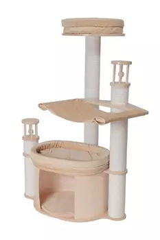 Mysnoopy Игровой комплекс MYSNOOPY Beauty-1, 139 см, цвет в лаке подушки бежевые