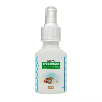 НИЛПА Терраклин Средство для очистки стекол террариума от кальциевых налётов, 100 мл