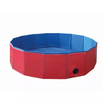 Nobby Бассейн пластиковый для собак Cooling-Pool, 120х30 см, красный