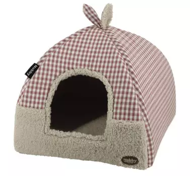 Nobby Домик для кошки XAVER 40х40х35см красный