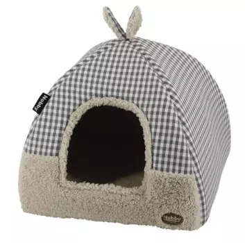 Nobby Домик Xaver для кошек и собак мелких и средних пород, 40х40х35 см, серый