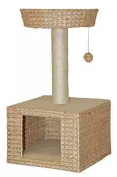 Nobby Игровая площадка для кошек BESS 35х35х68см бежевая