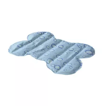 Nobby Мат охлаждающий Bubble Bone для кошек и собак мелких пород, 48х36,5 см, синий