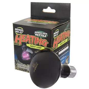 NomoyPet Лампа лунного света для террариумов, 40 Вт, 8х11 см