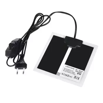 NomoyPet Термоковрик для террариумов и аквариумов, 14х15 см