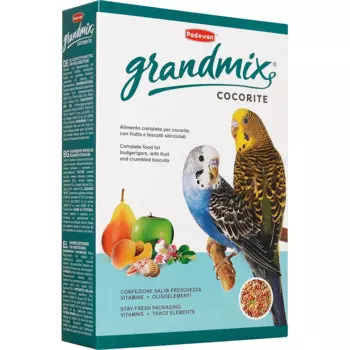 Padovan Grandmix Cocorite Корм для волнистых попугаев, 400 г