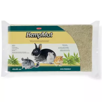 Padovan Hemp Mat Коврик из пенькового волокна средний для птиц и грызунов, 45х95 см