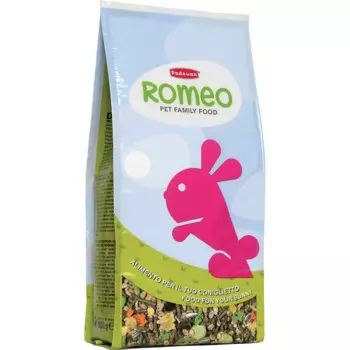 Padovan Корм ROMEO комплексный для декоративных кроликов, 800гр