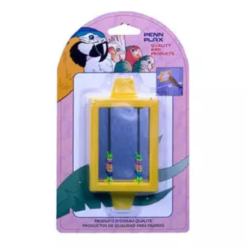 Penn Plax Игрушка для птиц Зеркало с бусинами