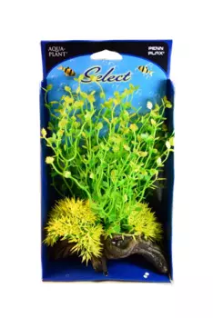 Penn Plax Распылитель для аквариума Растение на коряге желто-зеленое