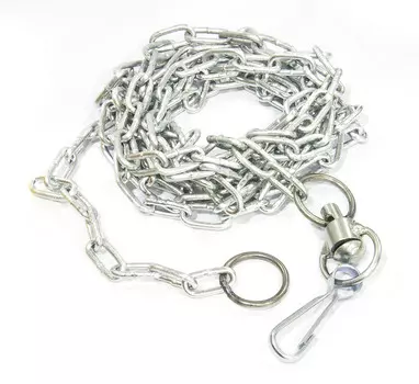 Pet hobby Цепь для собак привязочная с карабином, длина 2,5 м, ширина 3 мм