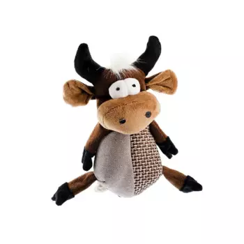 Pet Hobby Игрушка для собак Бычок 25см с пищащим мячом