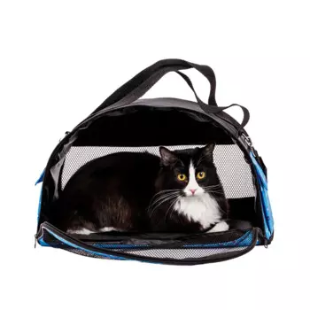 Pet Hobby Сумка-переноска большая полукруглая 47х23х28 см