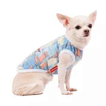 Petmax Футболка для собак, S, голубая (унисекс)