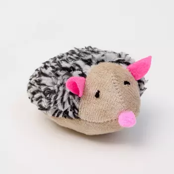 Petmax Игрушка для кошек Ёжик вибрирующий, 8,5 см