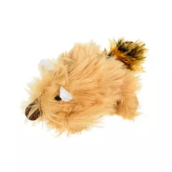 Petmax Игрушка для кошек Мышь плюшевая со звуковым чипом 12 см