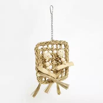 Petmax Игрушка для птиц Игровая стенка, 18х15 см