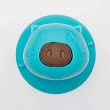 Petmax Игрушка для собак Свинка с лизунцом, 6х7,7х7,7 см