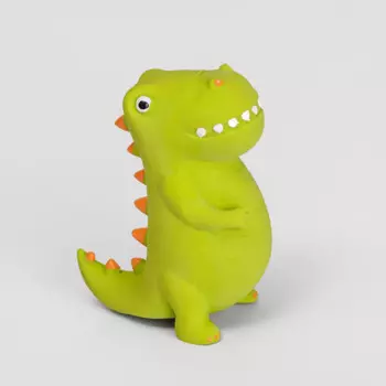 Petmax Игрушка из латекса для собак Динозавр, 9х7,5х3,5 см