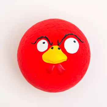 Petmax Игрушка из латекса для собак Птица, 6 см