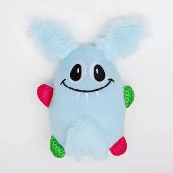 Petmax Игрушка с пищалкой для собак Заяц, 16х12х6 см