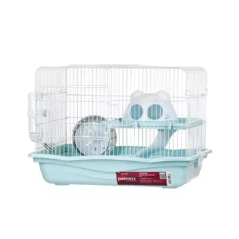 Petmax Клетка для мелких грызунов, 45x30x33 см, синяя