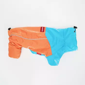 Petmax Комбинезон для собак, 2XL, сине-оранжевый
