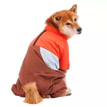 Petmax Комбинезон для собак, 4XL, коричневый (унисекс)