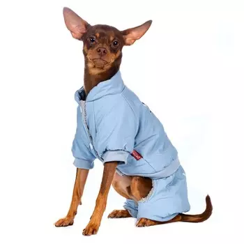 Petmax Комбинезон для собак King M голубой (унисекс)
