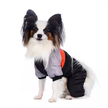 Petmax Комбинезон для собак коричневый на молнии XL