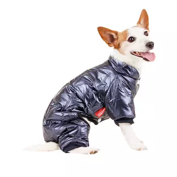 Petmax Комбинезон для собак M синий (унисекс)