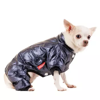 Petmax Комбинезон для собак S синий (унисекс)