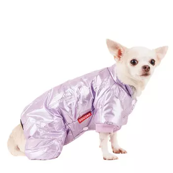 Petmax Комбинезон для собак XS сиреневый (девочка)