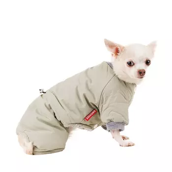 Petmax Комбинезон для собак XS зеленый (унисекс)