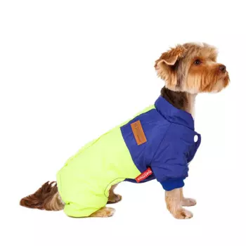 Petmax Комбинезон для собак, XS, зеленый (унисекс)