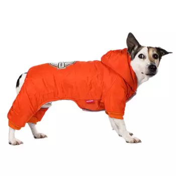 Petmax Комбинезон с капюшоном для собак 2XL красный (унисекс)