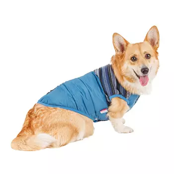 Petmax Куртка для собак 4XL синий (унисекс)