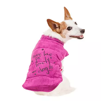 Petmax Куртка-жилетка для собак L фиолетовый (унисекс)