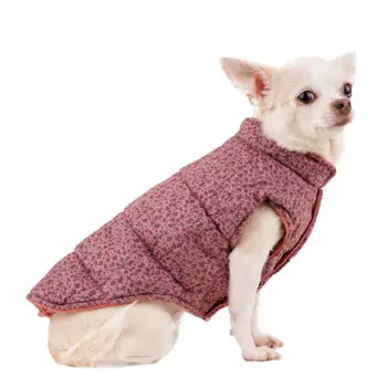 Petmax Куртка-жилетка для собак M розовый (унисекс)