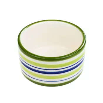 Petmax Petmax Миска для грызунов в полоску 80мл