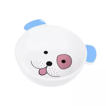 Petmax Миска для кошек 200мл с ушками белая керамика