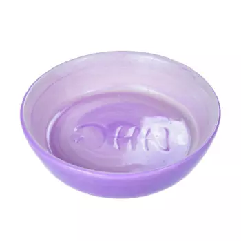 Petmax Миска керамическая для кошек Рыбья кость, 120 мл