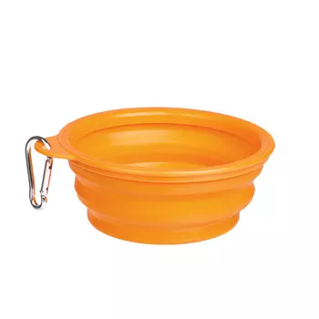 Petmax Миска складная 450мл оранжевая S