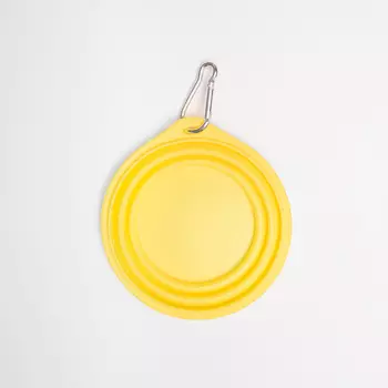 Petmax Миска складная для кошек и собак, XS, 250 мл, бежевая