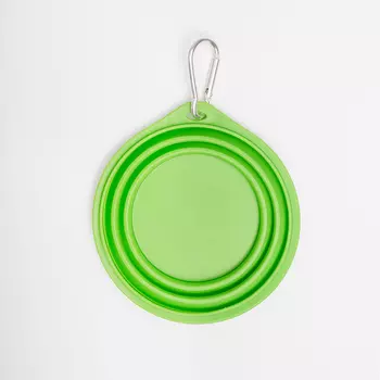 Petmax Миска складная для кошек и собак, XS, 250 мл, синяя