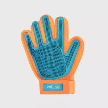 Petmax Перчатка для груминга для кошек и собак, 23х18,5 см