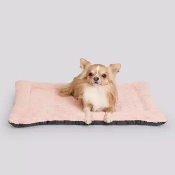 Petmax Подстилка для кошек и собак мелких пород, 60х40х5 см, розовая