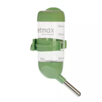 Petmax Поилка для грызунов, 80 мл, зеленая