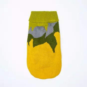 Petmax Свитер для кошек и собак, M, горчичный