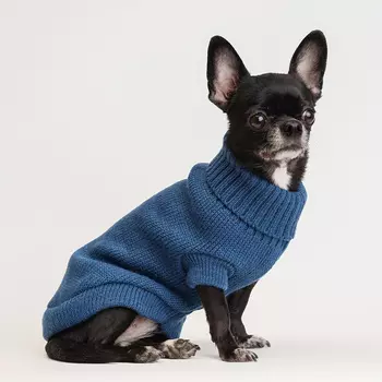 Petmax Свитер для кошек и собак, M, синий